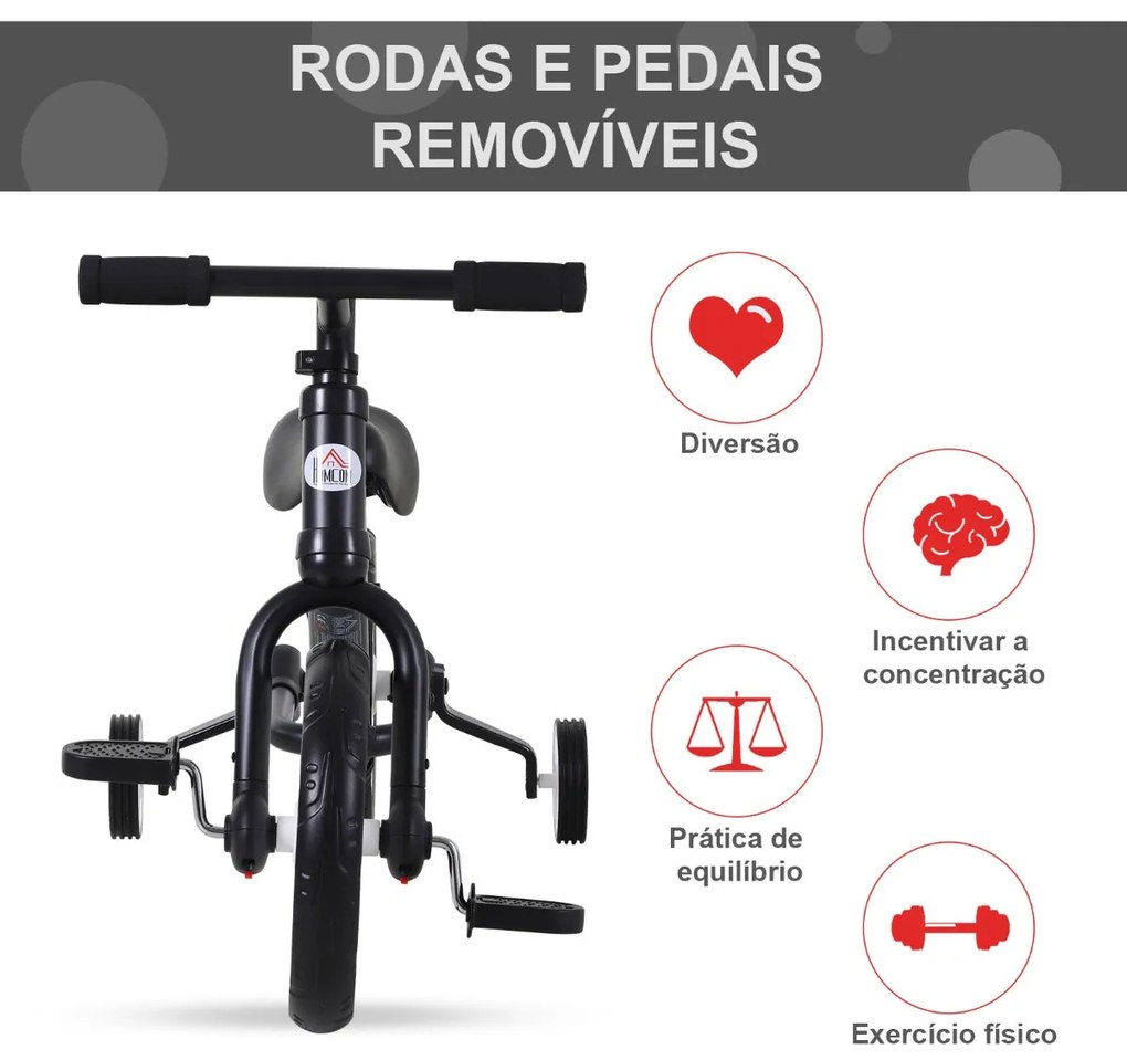 Bicicleta Balance Preta