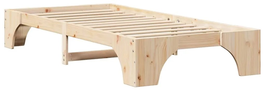 Cama de Pinho Sólido 90x200 cm