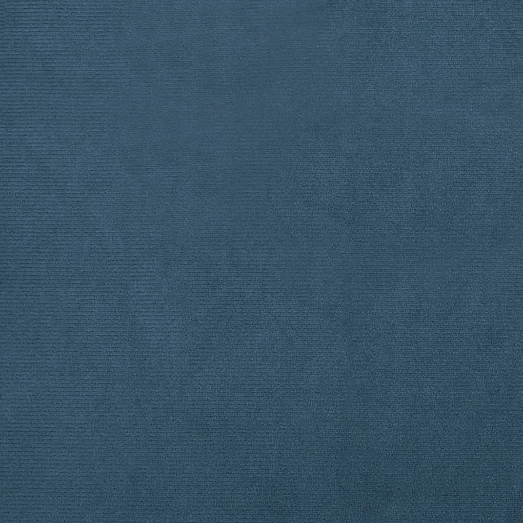 Poltrona veludo azul-escuro