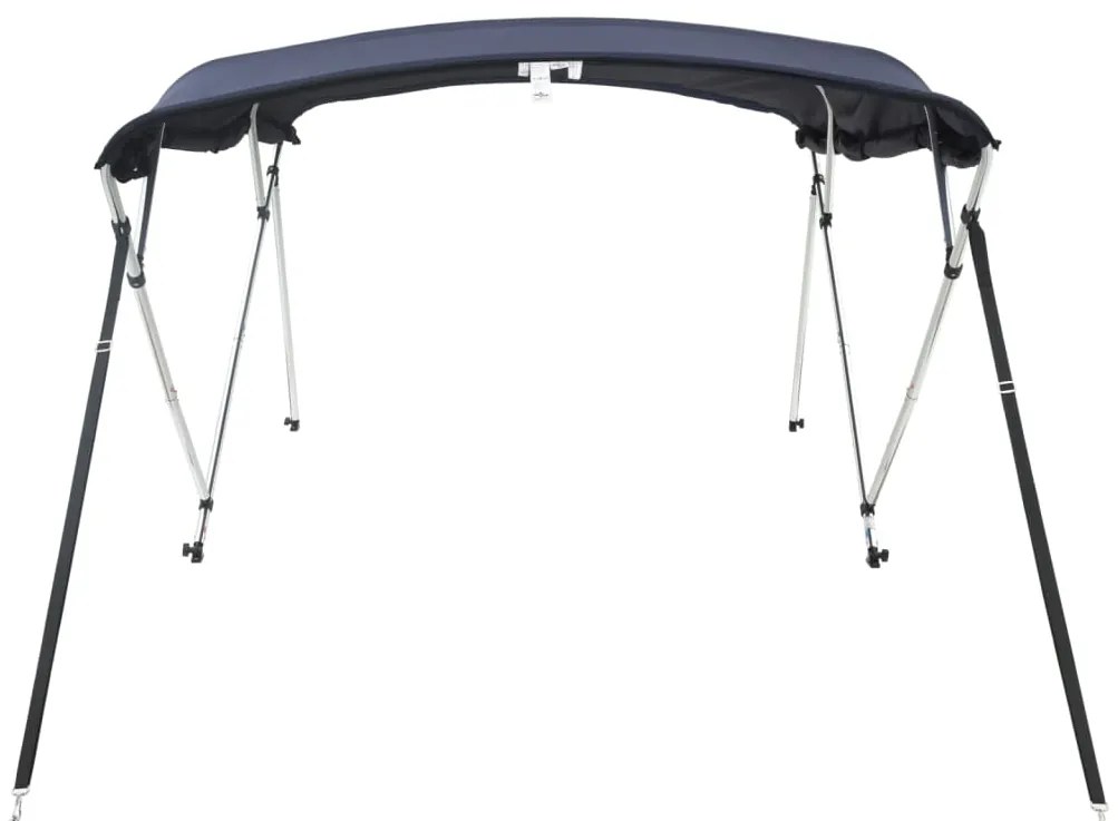 Toldo de 4 arcos Bimini c/ paredes laterais 243x(170-182)x137cm