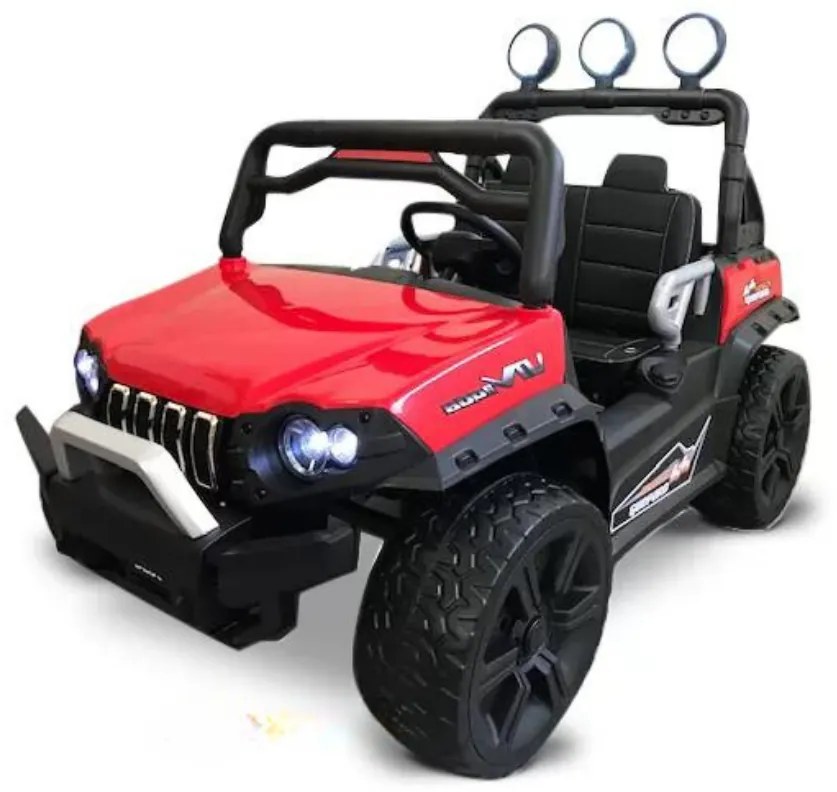 Carro eletrico crianças Todo terreno buggy guepard 2 Lugares Vermelho