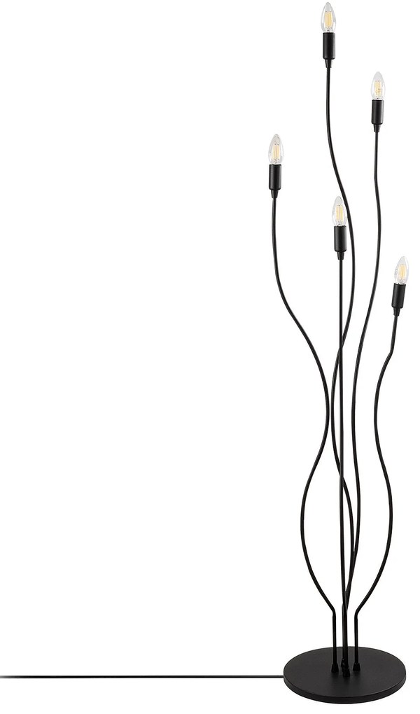 Candeeiro de Pé Bonibon – Preto – 35 x 35 x 155 cm
