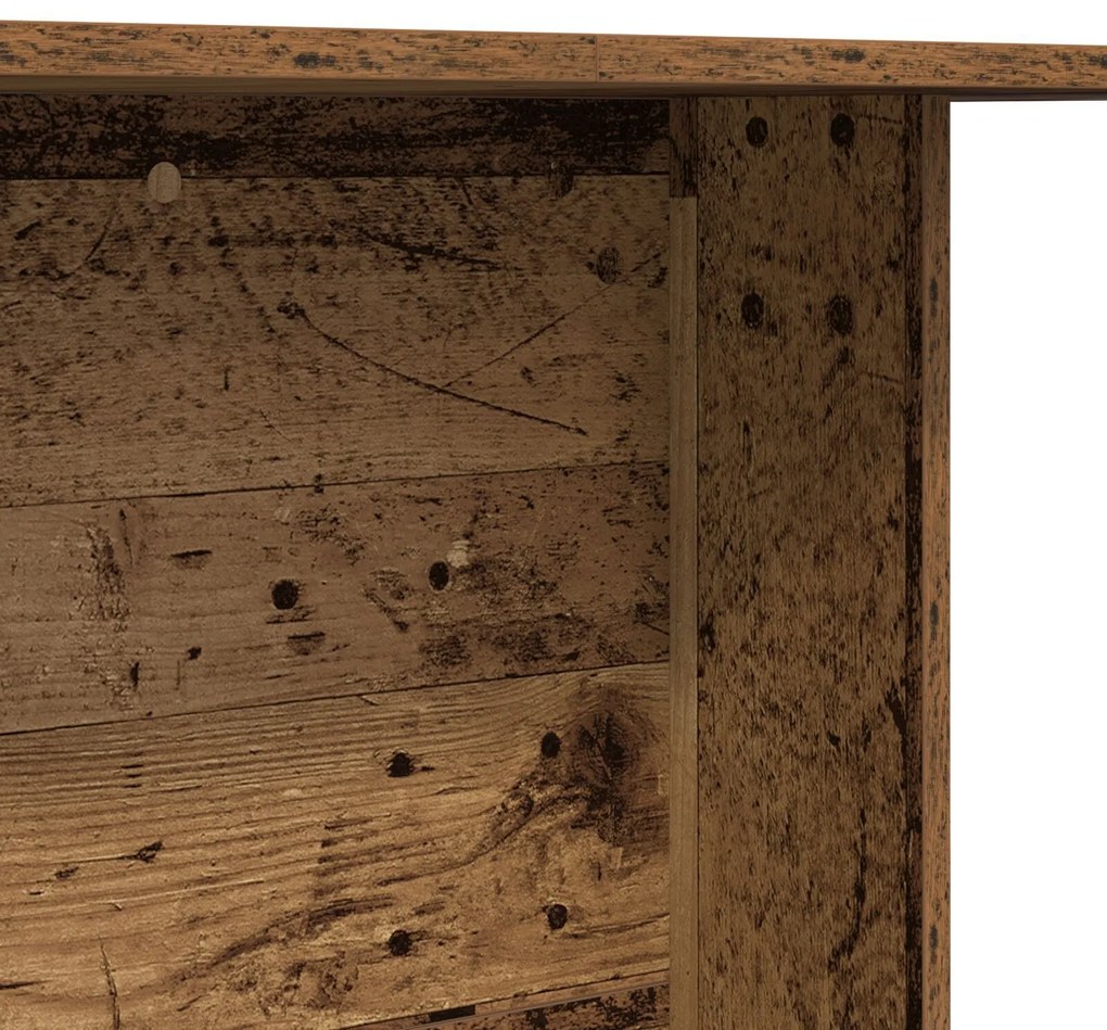Mesa de Jantar vidaXL Madeira Antiga 110x60x75 cm Madeira Engenharia