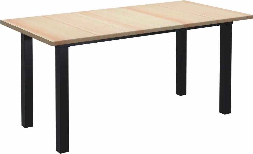 Mesa de jantar 180x90x76 cm madeira de pinho