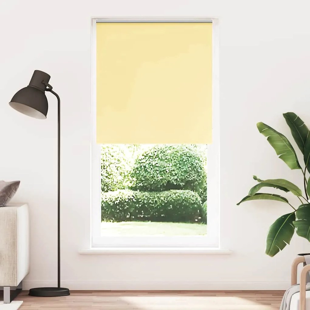 Persiana de enrolar 90x210 cm largura tecido 85,7 cm poliéster