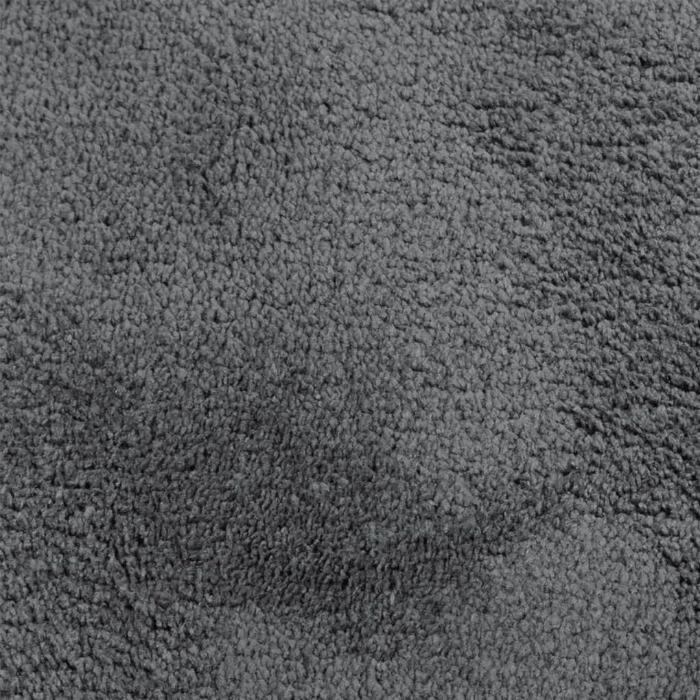 Tapete de pelo curto OVIEDO 200x200 cm antracite