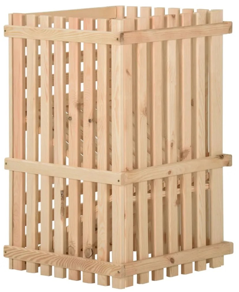 Caixa para batatas 50x50x80 cm pinho maciço