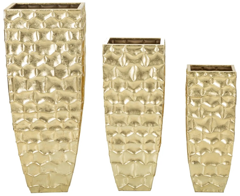 P/VASOS GLODY TRIS CM 38X38X94-30,5X30,5X76-
23x23x63