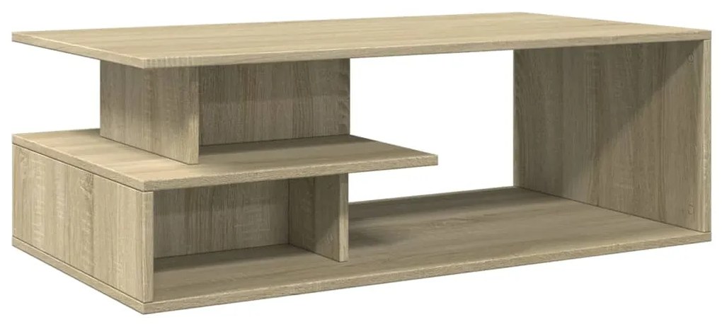 Mesa de centro 102x55x35 madeira processada carvalho sonoma