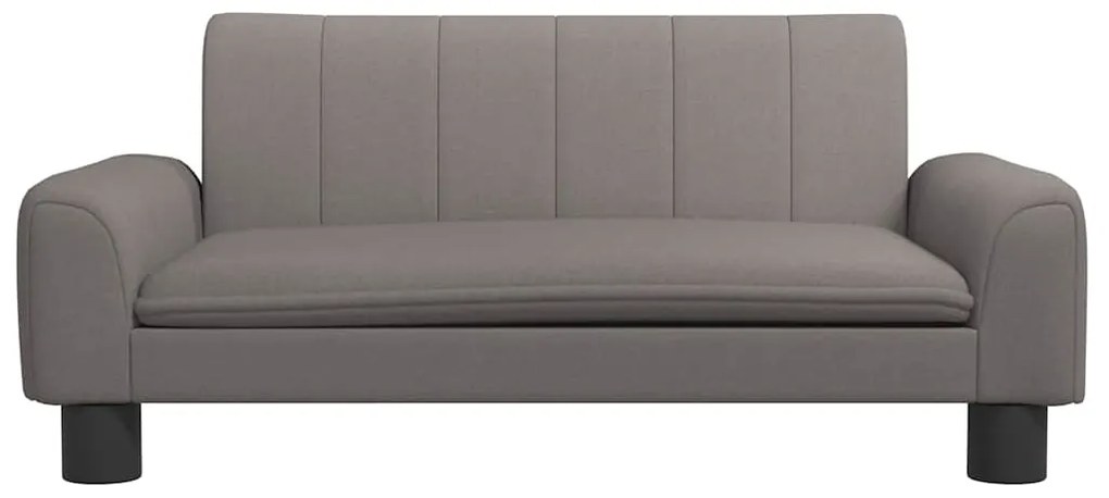 Cama para cães 70x45x30 cm tecido cinzento-acastanhado