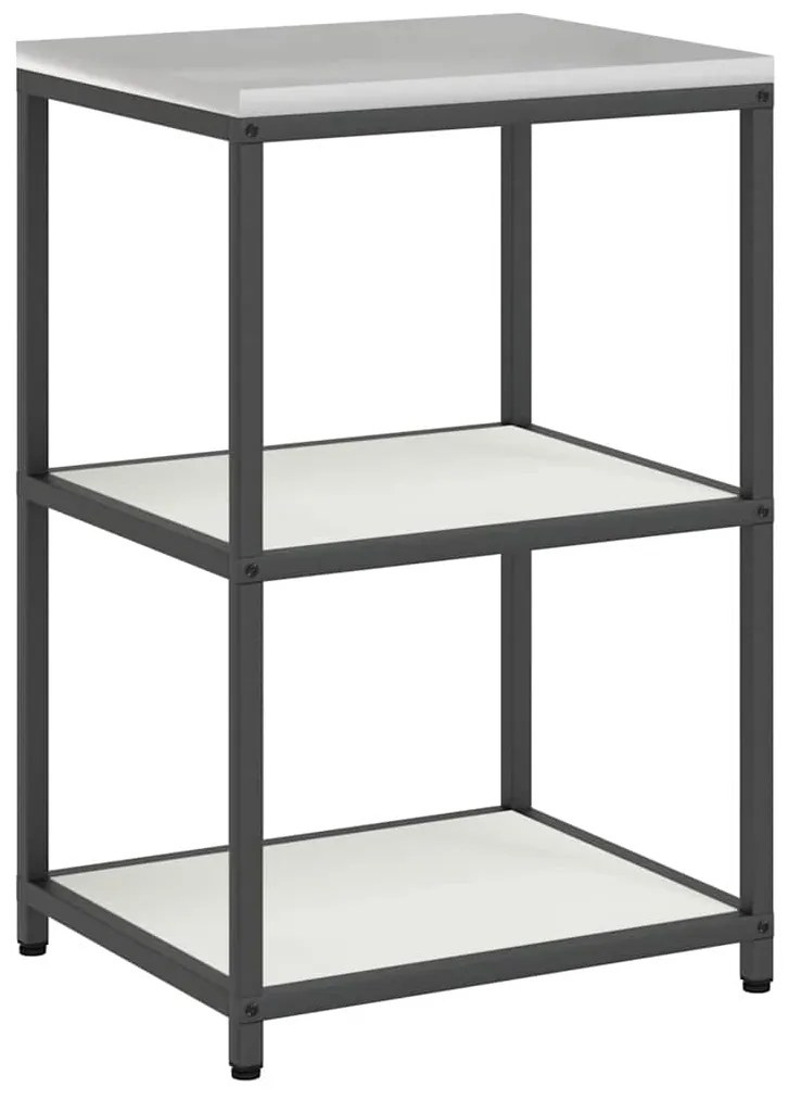 Conjunto de Armazenamento de Cozinha 2 pcs Branco