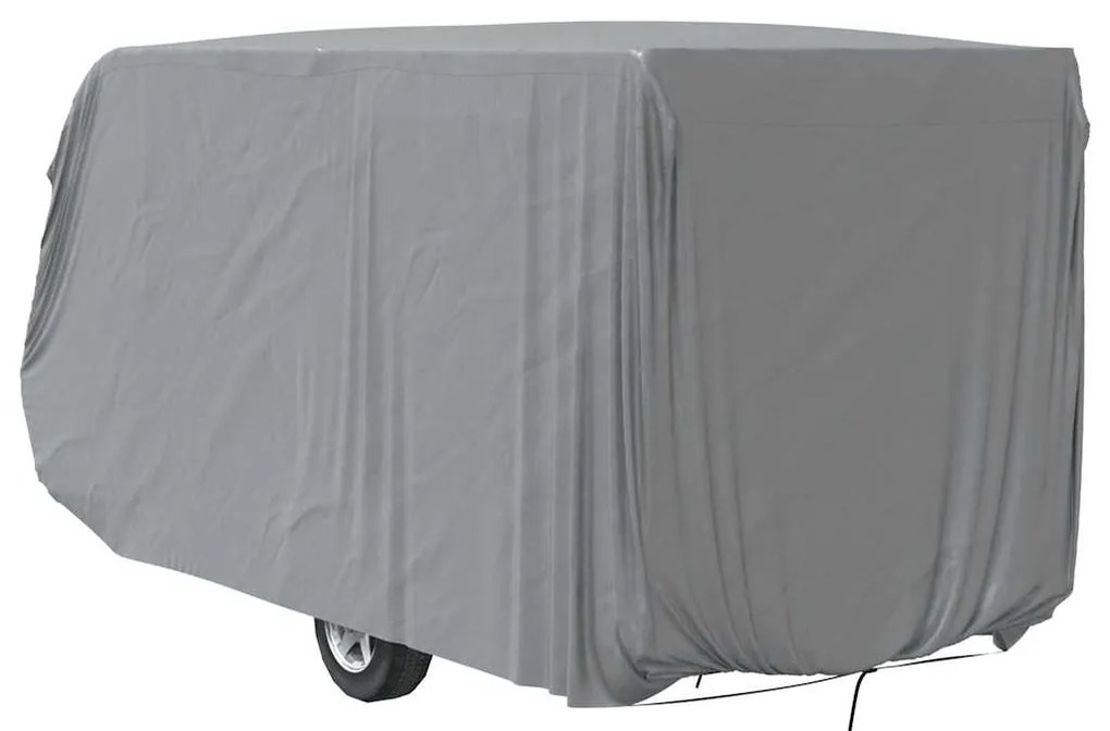 Cobertura caravana 670x250x220 cm tecido não tecido cinzento