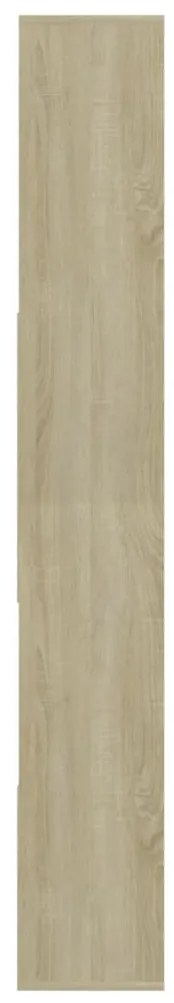 Estante 67x24x161 cm derivados de madeira carvalho sonoma