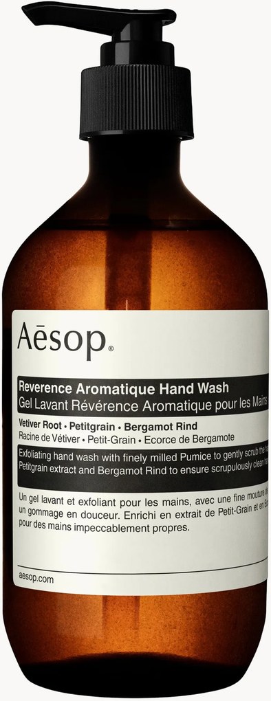 Sabonete líquido para as mãos Reverence (petitgrain, bergamota)