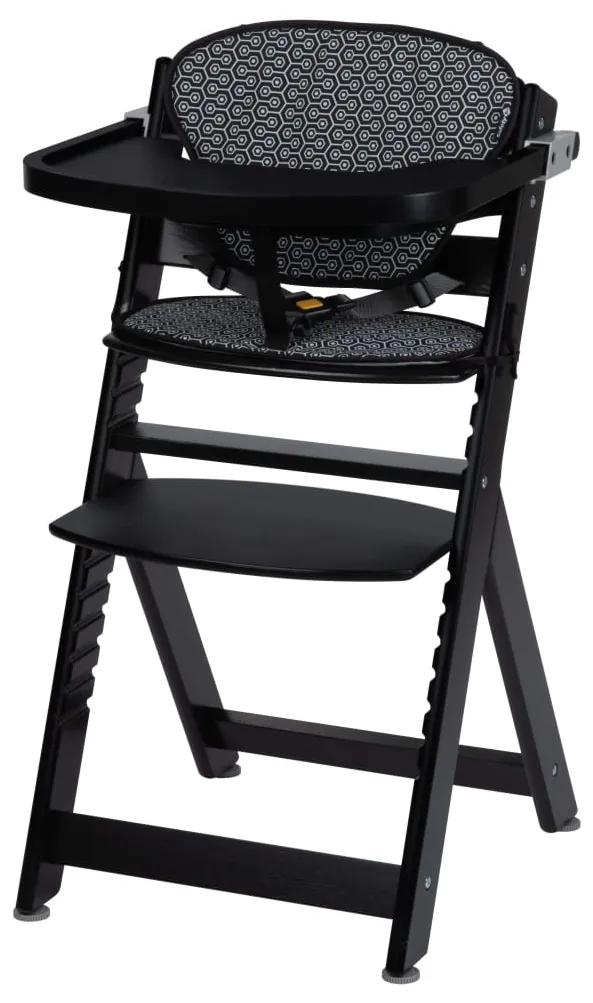 426469 Safety 1st Cadeira alta Timba com almofadões preto e cinzento