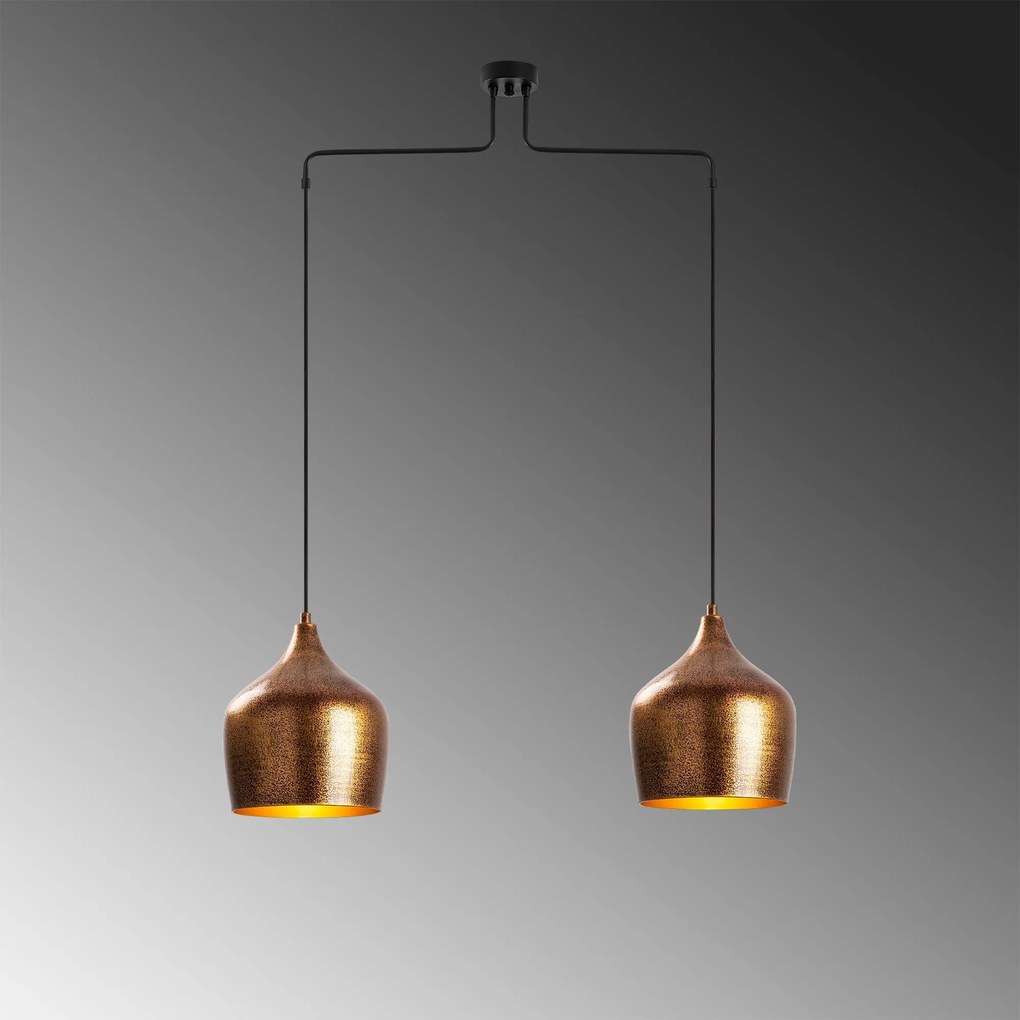 Candeeiro de Teto Murek – Patina – 90 x 20 x 138 cm