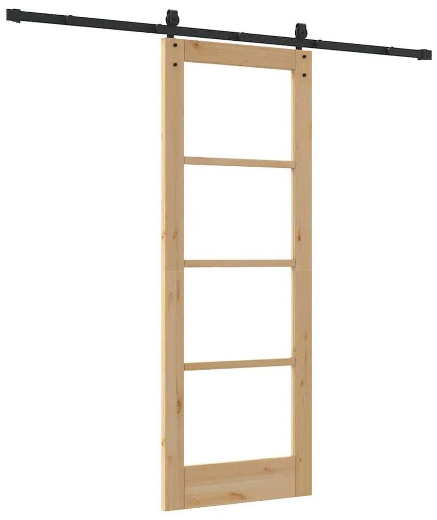 Porta Deslizante vidaXL com Conjunto de Acessórios 'ORKDAL'73.5x198.5