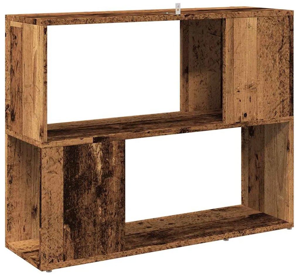 Estante/divisória 80x24x63 cm madeira velha