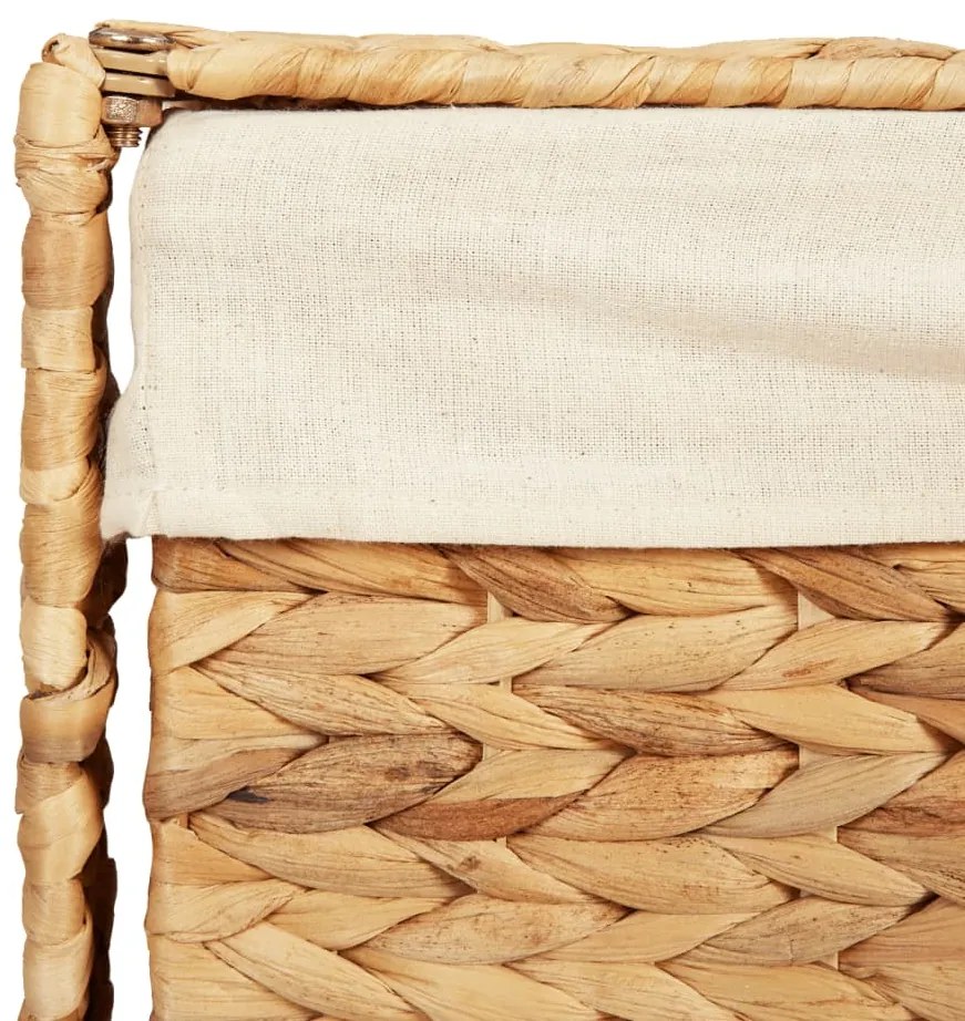 Cesto para roupa suja 44x34x64 cm jacinto de água