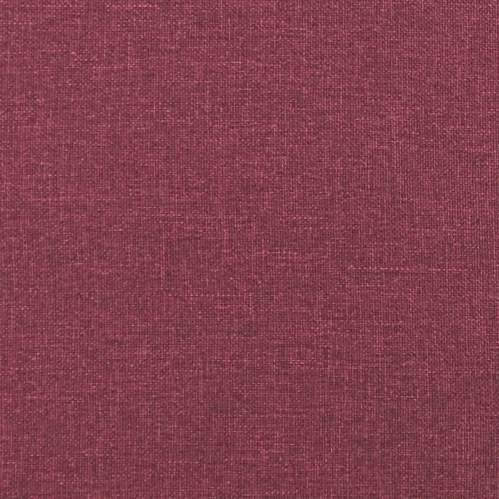 Sofá de 2 Lugares - Vilamoura - Em Tecido - Cor Vermelho Escuro - 158x