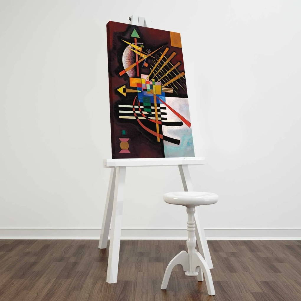 Pintura Decorativa em Tela FAMOUSART-031 – Multicolor – 45 x 70 cm