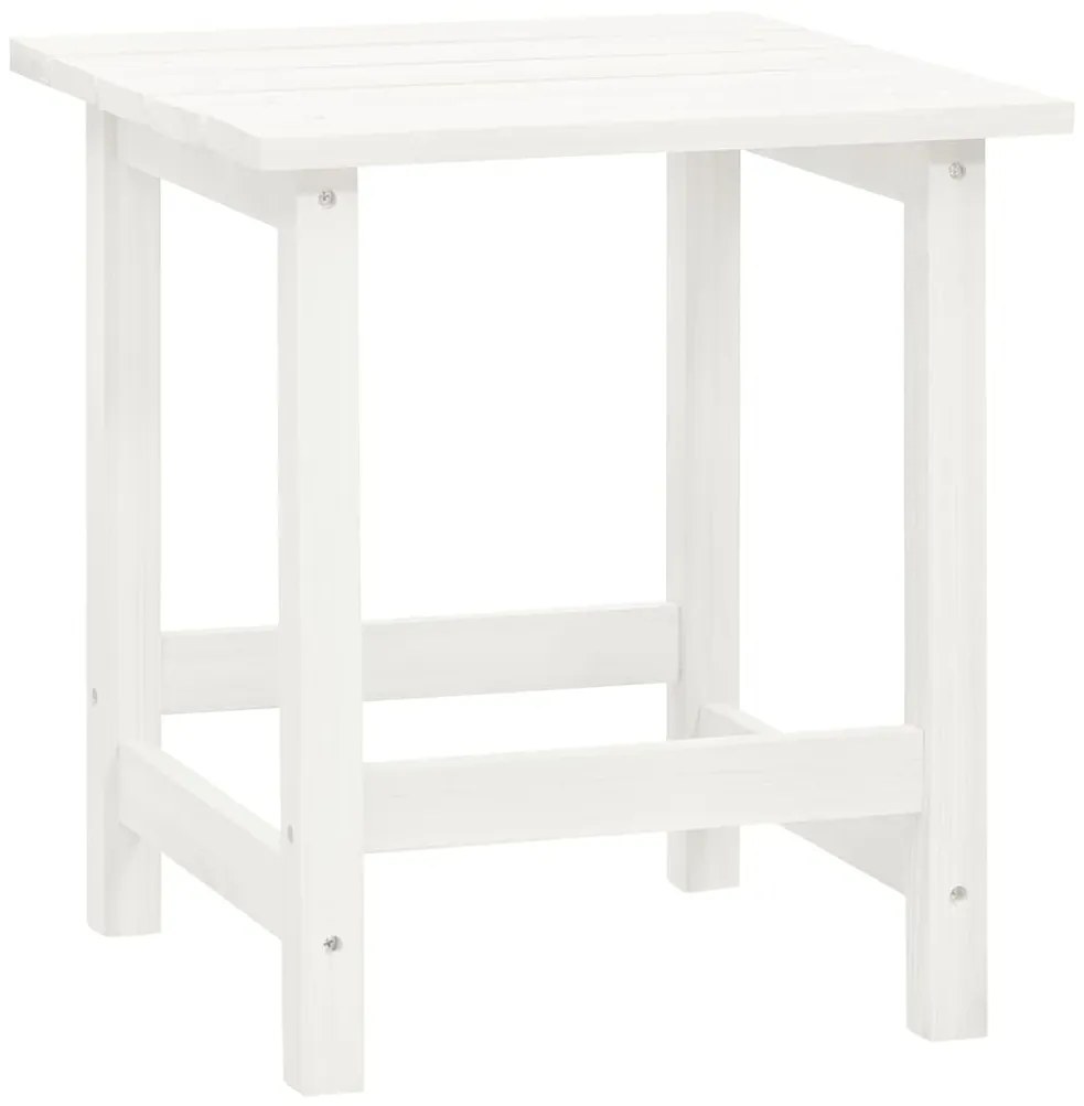Cadeira de jardim Adirondack com mesa madeira de abeto branco