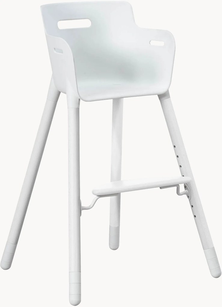 Cadeira alta regulável em madeira de faia Jamie