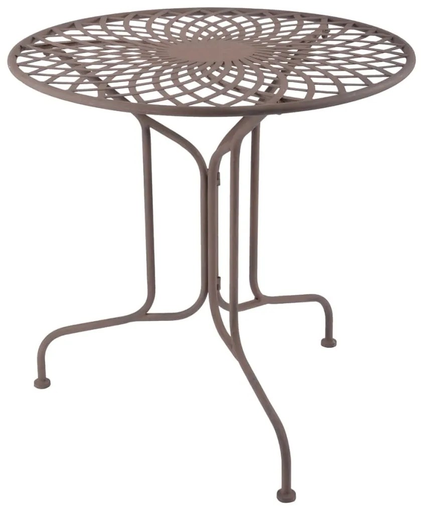 411501 Esschert Design Mesa em metal estilo inglês antigo MF007