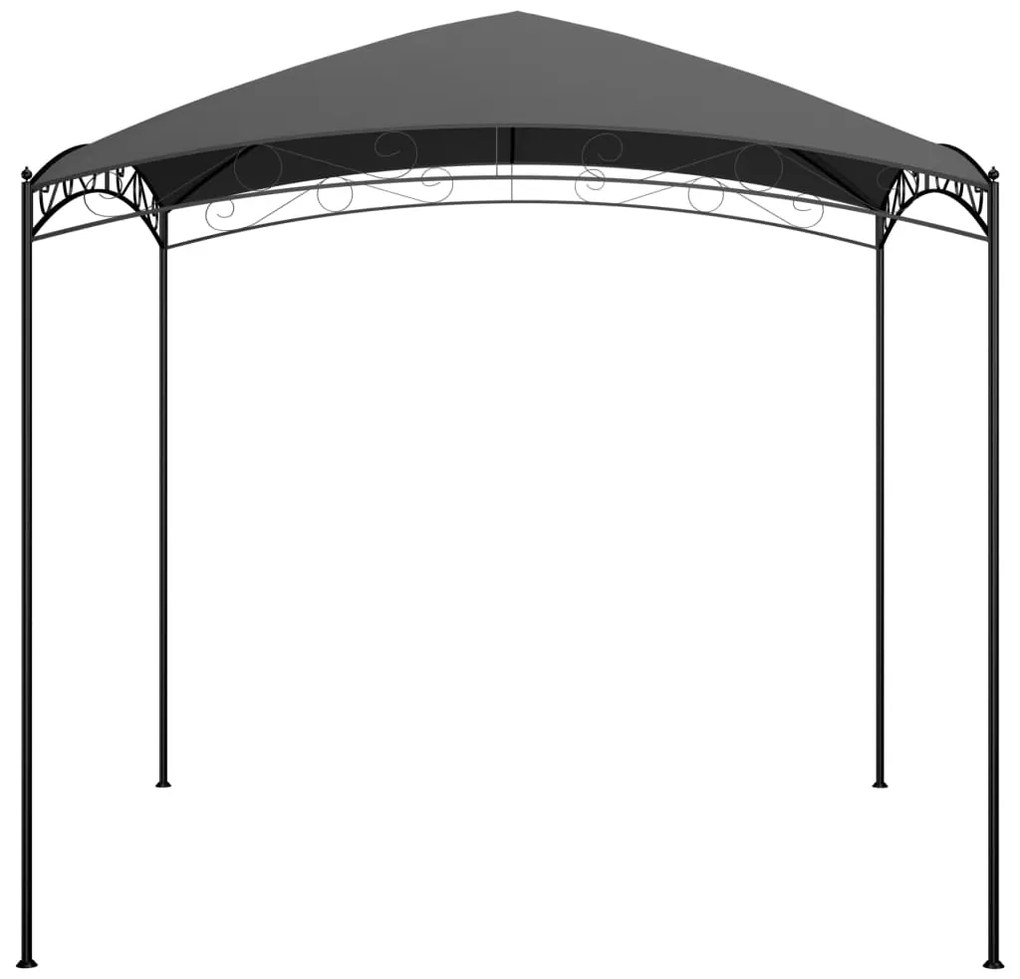 Gazebo 3x3x2,65 m 180 g/m² antracite
