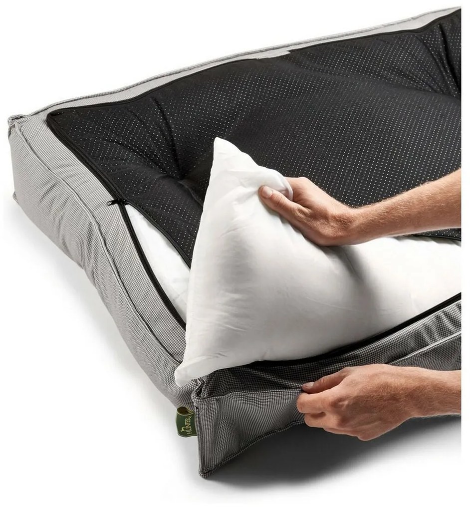 Cama de cão Hunter LANCASTER Vermelho (120 x 90 cm)