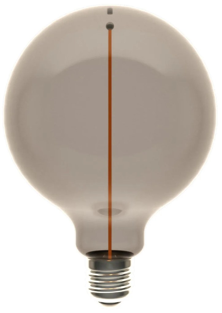 Lâmpada Magnética LED Smoky Linha Deco Globo G125 2,8W 90Lm E27 1800K - F05