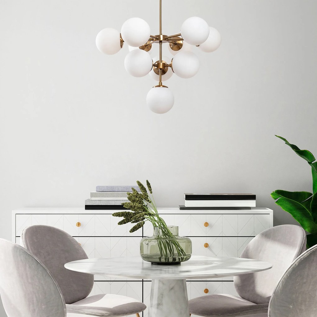 Chandelier Akkas – Vintage – 74 x 74 x 66-108 cm