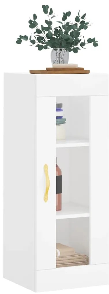 Armário de parede 34,5x34x90 cm branco
