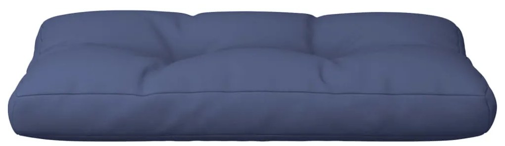 Almofadão para sofá de paletes 80x40x12 cm tecido azul marinho