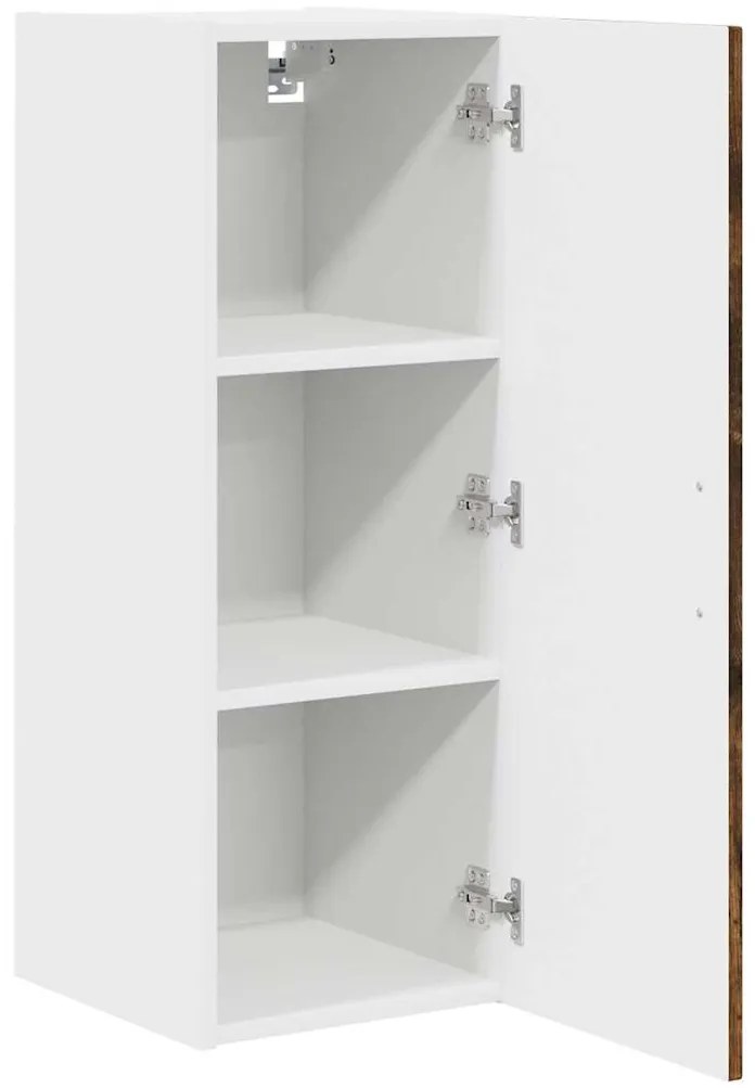 vidaXL Armário de Cozinha 2 pcs Carvalho Defumado 30 x 31 x 80 cm