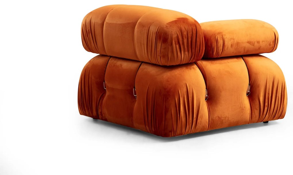Sofá de Canto Bubble – Laranja – 288 cm x 190 cm