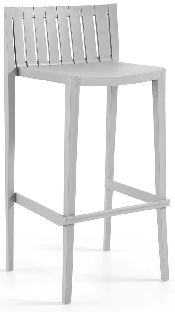Cadeira Alta ELITE 99H - Pack 10 unidades, Cinza Pastel