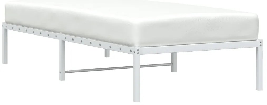 Estrutura de cama metal 90x200 cm branco