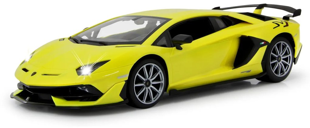 Carro telecomandado Lamborghini Aventador SVJ Performance 1:14 2,4GHz Amarelo