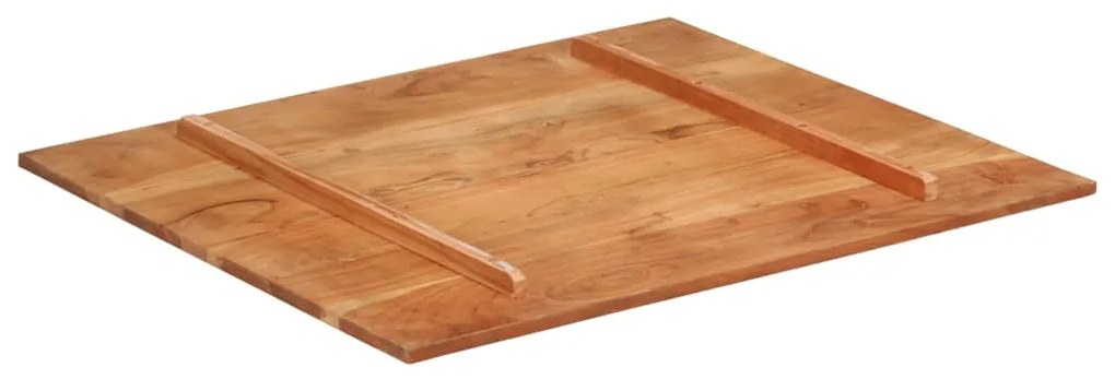 Tampo de mesa madeira de acácia maciça 15-16 mm 70x80 cm