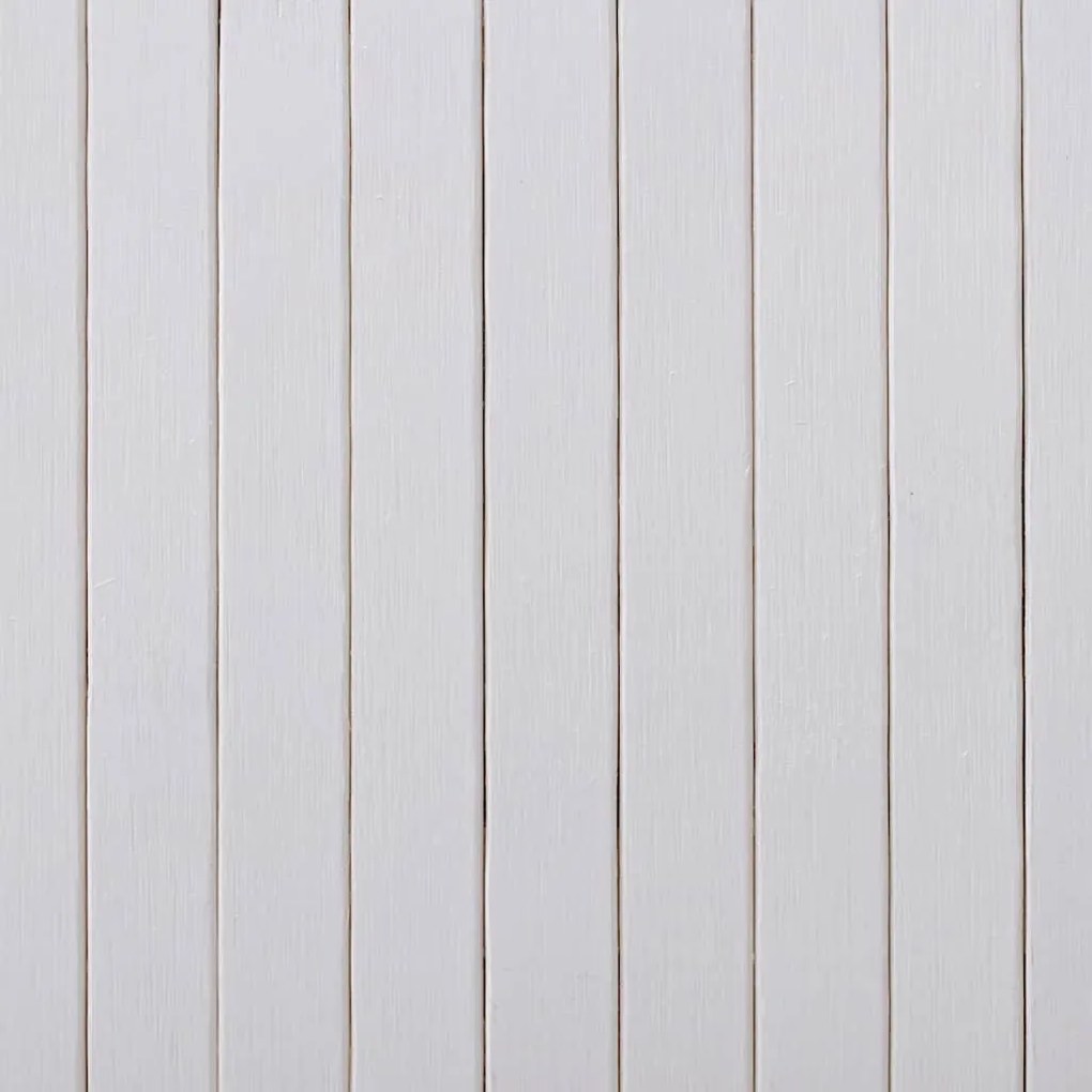 Biombo/divisória de sala 250x165 cm bambu branco