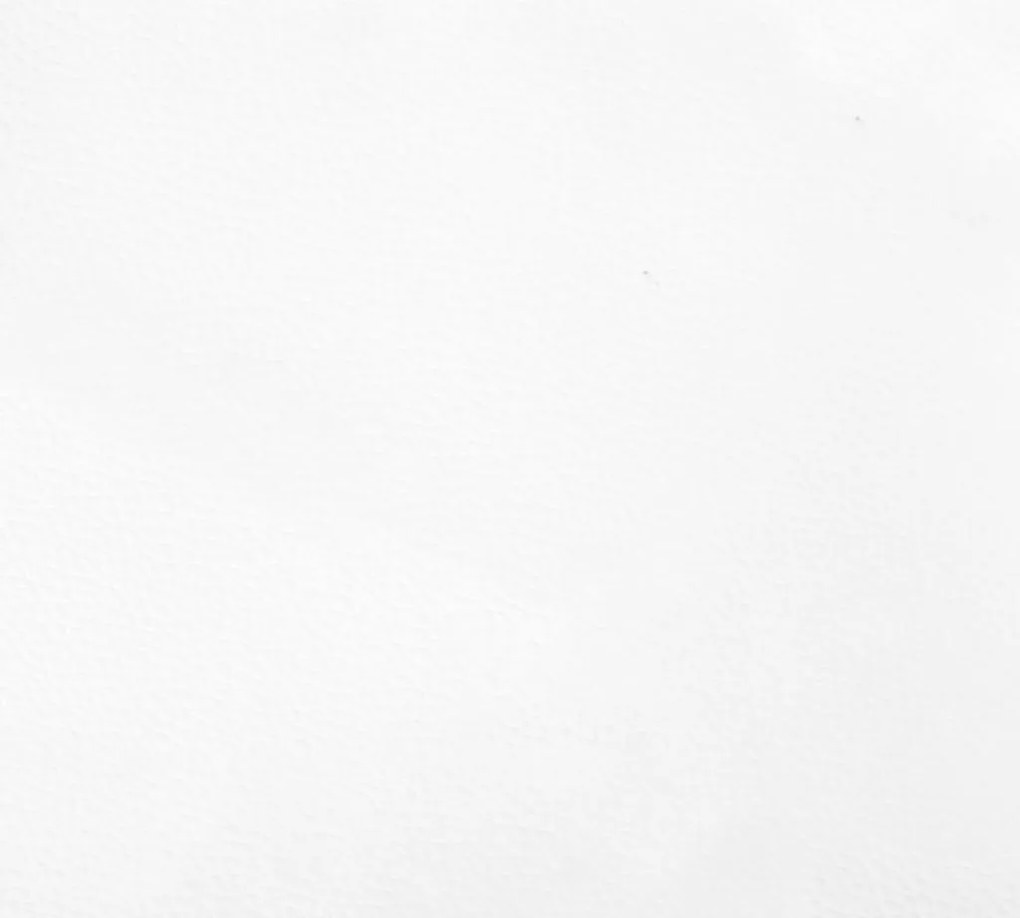 Estrutura de cama 140x190 cm couro artificial branco