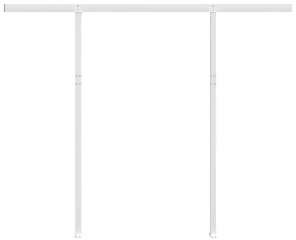 Conjunto de postes para toldo 300x245 cm ferro