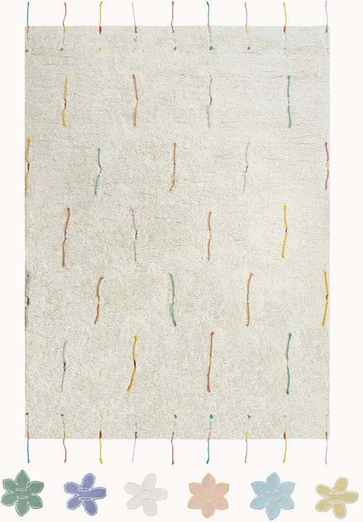 Tapete para crianças lavável Wildflowers