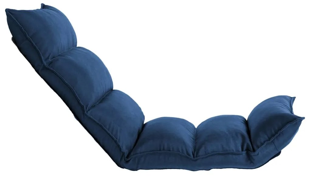 Colchão dobrável tecido azul