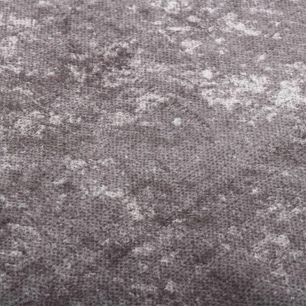 Tapete lavável antiderrapante 400x300 cm cinzento