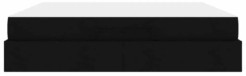 Estrutura da Cama Outros com armazenamento Preto 180 x 200 cm tecido