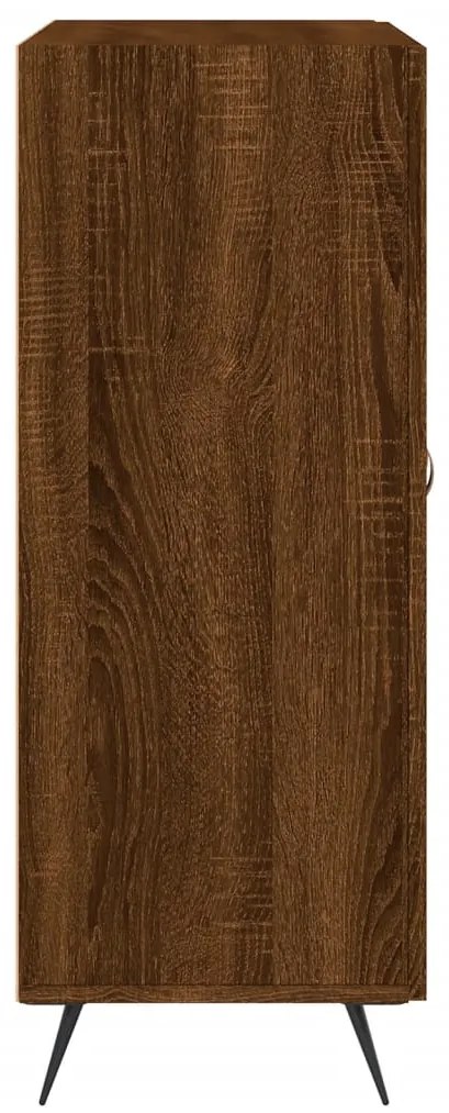 Aparador 69,5x34x90 cm derivados de madeira carvalho castanho
