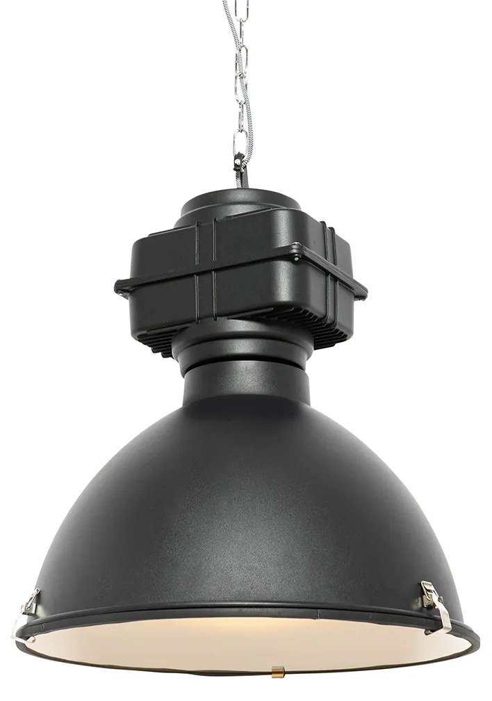 Candeeiro de suspensão industrial preto 53,5 cm - Sicko Industrial