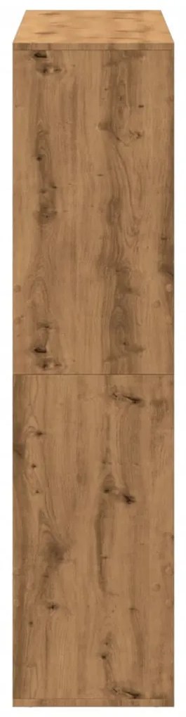 Divisória 100x33x135 cm derivados de madeira carvalho artisiano